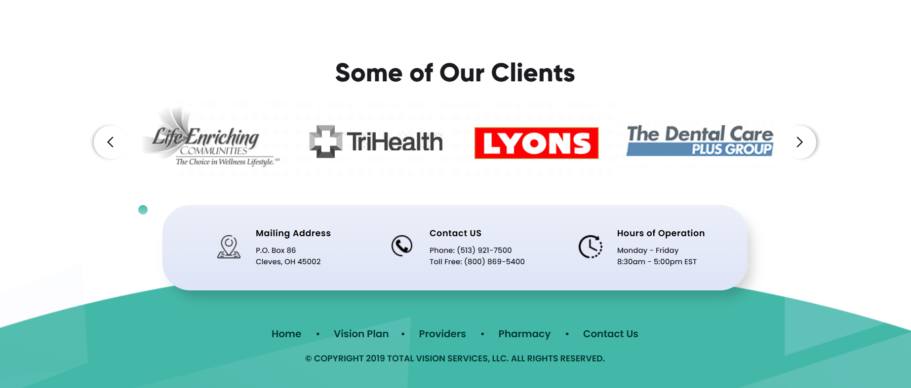 Provider locator search